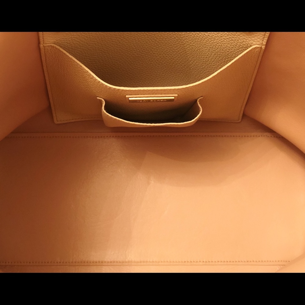 *SOLD* Tory Burch Light Oak/Ginger Perry Tote Bag - Picture 7 of 8